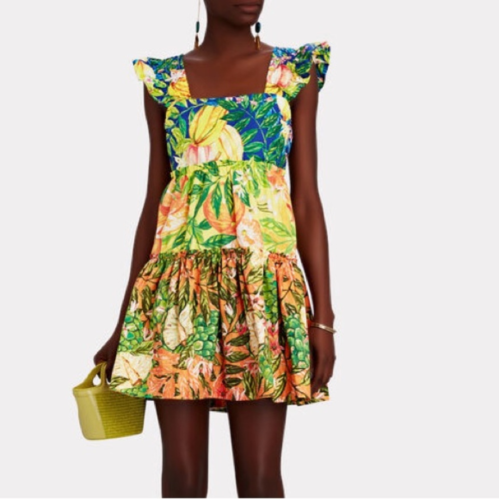 Farm Rio Caiprihina Tropical Dress